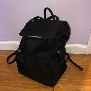 Black Backpack Purse